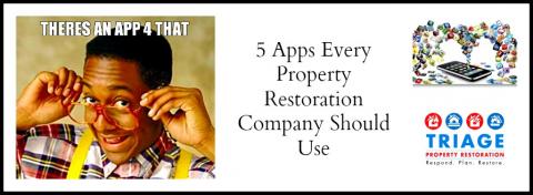 Apps for Property Restoration Businesses