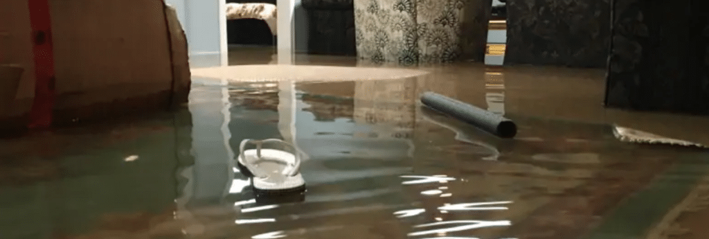 Basement Flooding water damage